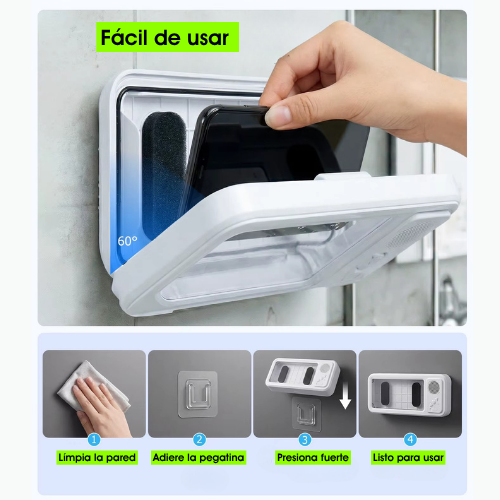 Protector para el celular impermeable con bluetooth en ducha